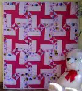 Sweet Treats unique handmade baby crib quilts